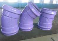 PVC Pipe Double Socket Fusion Bonded Epoxy Bend Elbow Equal Round Shape supplier