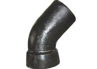 T / K Type Ductile Iron Fittings Socket Spigot 45 Degree Pipe Elbow Casting supplier