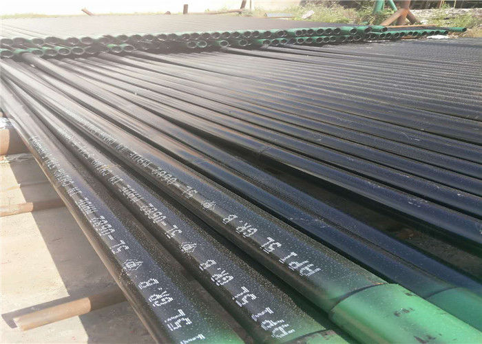 ISO API 5L Seamless Carbon Steel Pipe With Black Paint Surface Treatment supplier