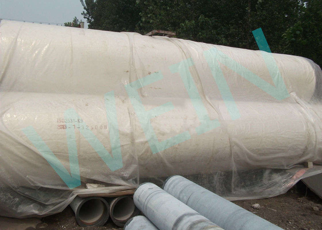 High Precision Jacking Tube Rock Wool Material DN600 - DN1200 ISO2531 EN545 supplier