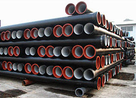 ISO2531 K9 FBE Coated Pipe Ductile Cast Iron Pipe T Type Push On Joint supplier
