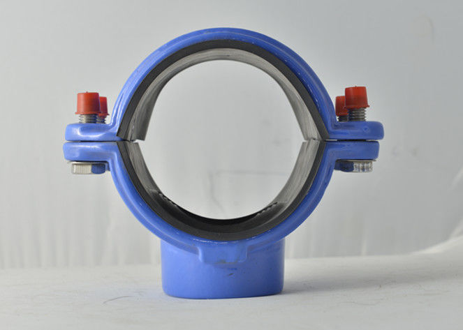 Dn125 To Dn315 Ductile Iron Joints Saddle Clamp Cast Iron Pipe Fittings