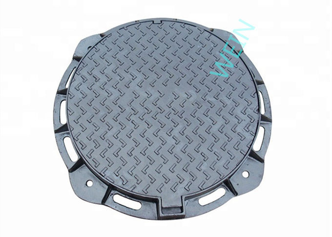 Round Double Sealed Internal Inspection Chamber Cover Ductile Iron EN124