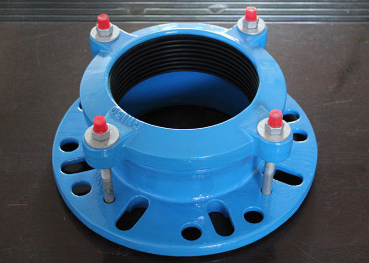 Flange Adaptor Ductile Iron Flange Cast Iron Pipe Fittings Fusion Bonded Epoxy supplier
