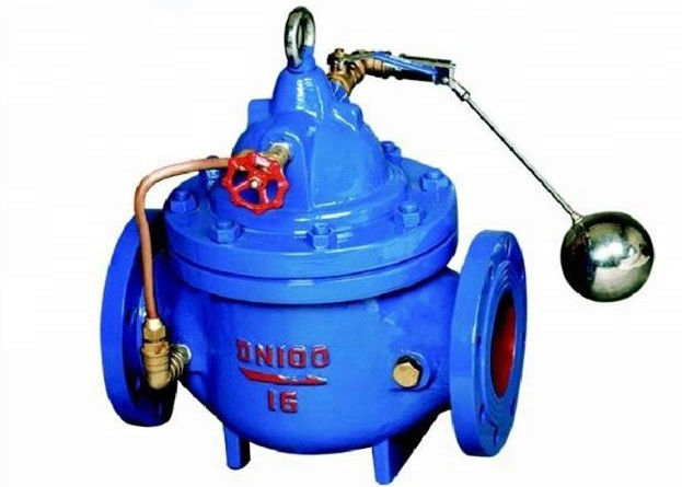 Hydraulic Ductile Iron Ball Valve Float In The Water Flange Ends Connection supplier