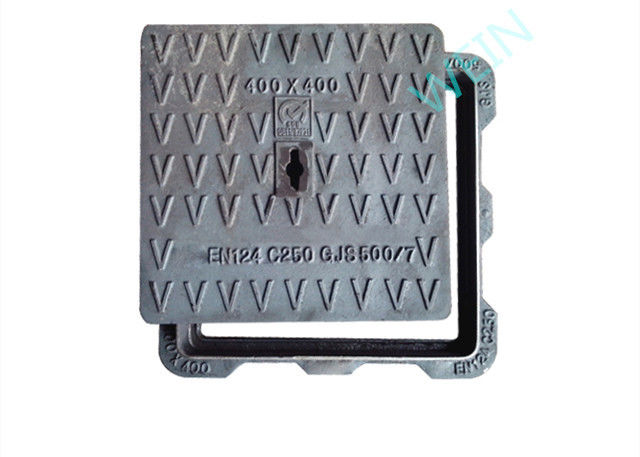 SGS Ductile Iron Manhole Cover Smooth Surface For Industry / Construction supplier