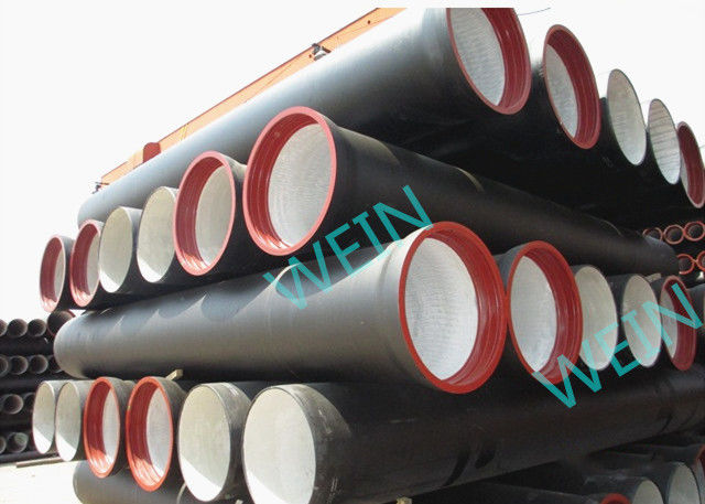 Heat Treatment Ductile Iron Pipe Cement Lined K789 Or C253040 Class 450mm supplier